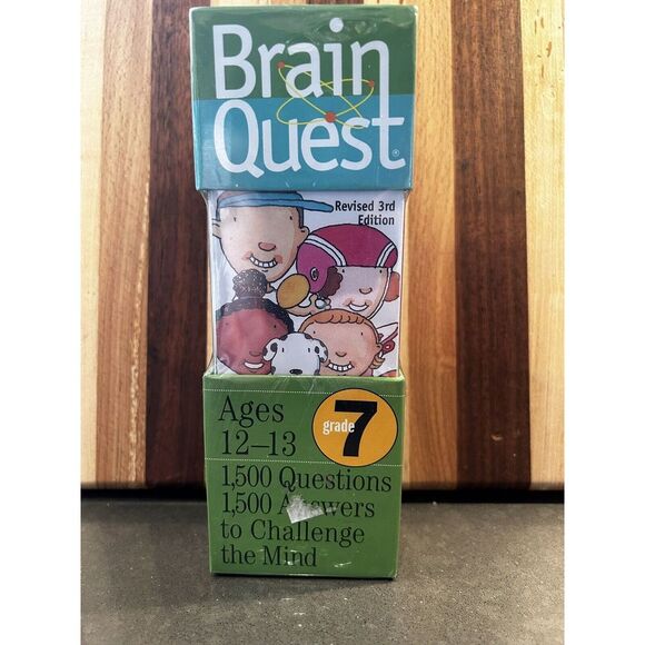 Brain Quest Grade 7‎ Seven Ages 12 To 13 Revised Third Edition - Picture 1 of 2